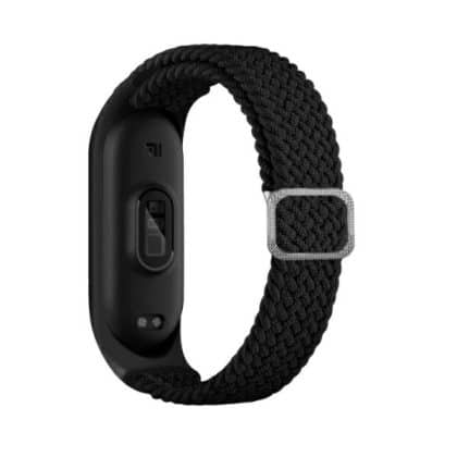 Beline ιμάντας Mi Band 7/6/5 Υφασμάτινος μαύρος