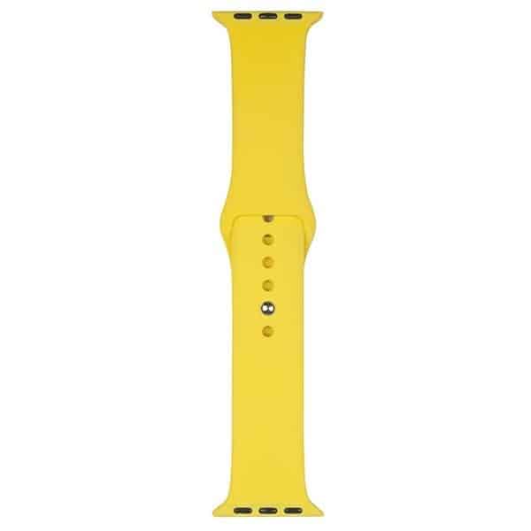 Beline λουράκι Apple Watch Silicone 38/40/41mm κίτρινο - Image 2