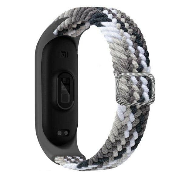 Beline ιμάντας Mi Band 9/8 Νάιλον μαύρο-λευκό - Image 2