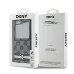DKNY Checkered Pattern & Printed Stripes - θήκη για Samsung Galaxy Z Flip6 - Μαύρο - Image 8