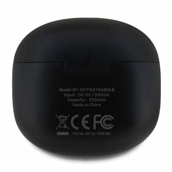 DKNY ασύρματα ακουστικά Bluetooth DKTWST6AEHLK TWS BT με σατινέ φινίρισμα μαύρο - Image 4