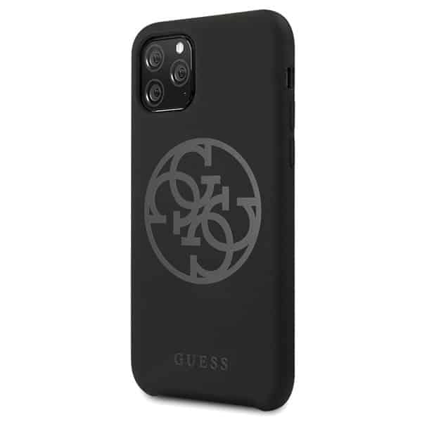Guess - Silicone - Apple iPhone 11 Pro - Μαύρο - Image 2