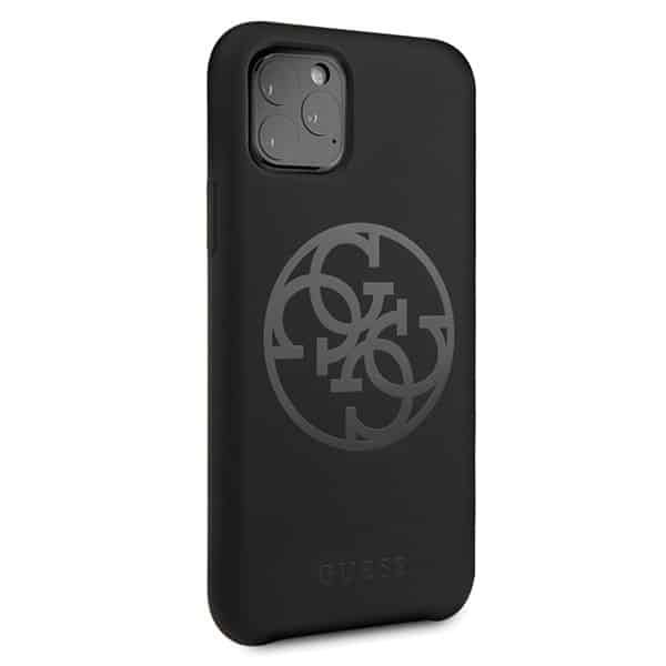 Guess - Silicone - Apple iPhone 11 Pro - Μαύρο - Image 5