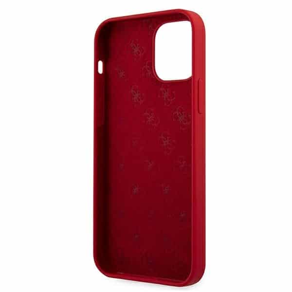 Guess - Metal Logo Script - Apple iPhone 12 mini - Κόκκινο - Image 7
