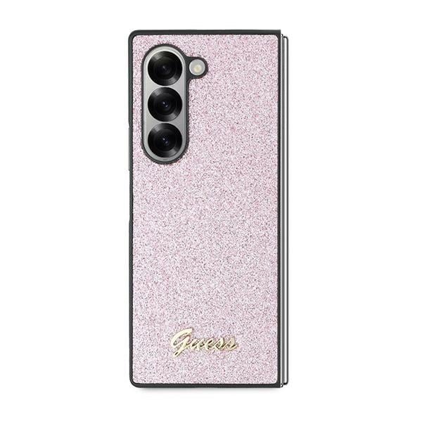 Guess Glitter Script - θήκη για Samsung Galaxy Z Fold6 - Ροζ - Image 2