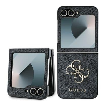 Guess Big Metal Logo - θήκη για Samsung Galaxy Z Flip 6- Μαύρο