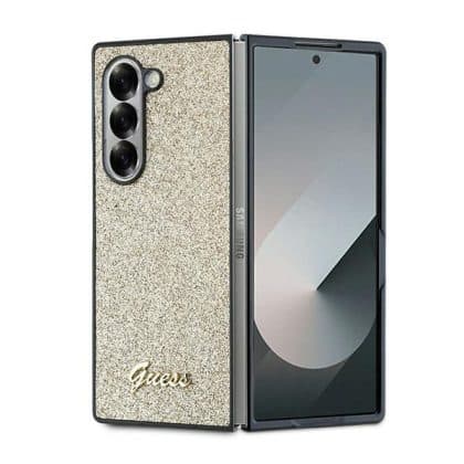 Guess 4G Glitter - θήκη για Samsung Galaxy Z Fold6 - Χρυσό