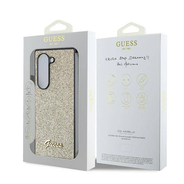 Guess 4G Glitter - θήκη για Samsung Galaxy Z Fold6 - Χρυσό - Image 7