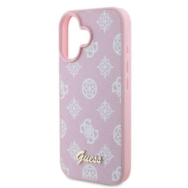 Guess Peony Script MagSafe - θήκη για Apple iPhone 16 - Ροζ - Image 4