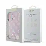 Guess Peony Script MagSafe - θήκη για Apple iPhone 16 - Ροζ - Image 5