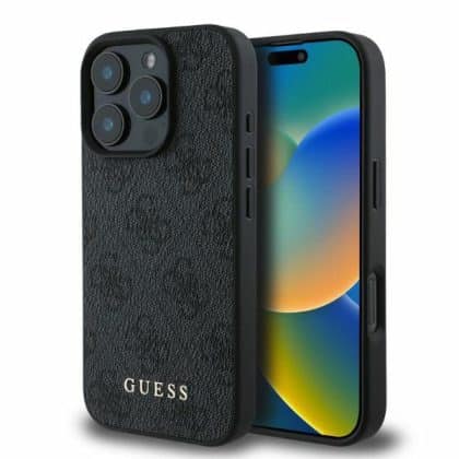 Guess Classic - θήκη για Apple iPhone 16 Pro - Μαύρο