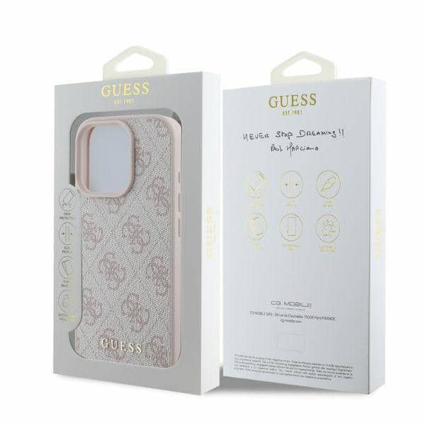 Guess - Classic - Apple iPhone 16 Pro - Ροζ - Image 4