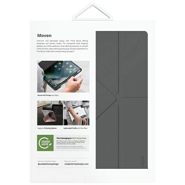 UNIQ θήκη Moven για iPad Pro 13" (2024) γκρι/charcoal grey - Image 7