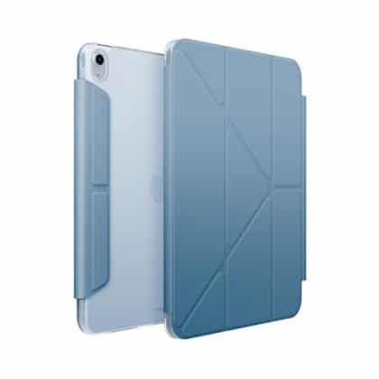 UNIQ θήκη Camden Click για iPad Air 13" (2024) μπλε/πέτρινο μπλε