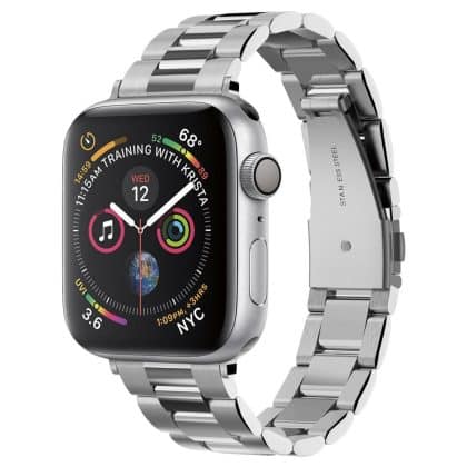 Spigen - Modern Fit - Apple Watch 1/2/3/4/5/6/7/8/9/10/SE/SE 2 (38/40/41/42mm) - Ασημί