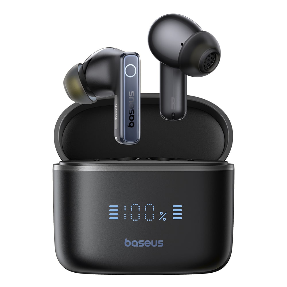 Baseus - Ασύρματα Ακουστικά Bowie 30 (A00073100126-00) - Bluetooth, Αληθινά Ασύρματα - Κοσμικό Μαύρο - Image 3