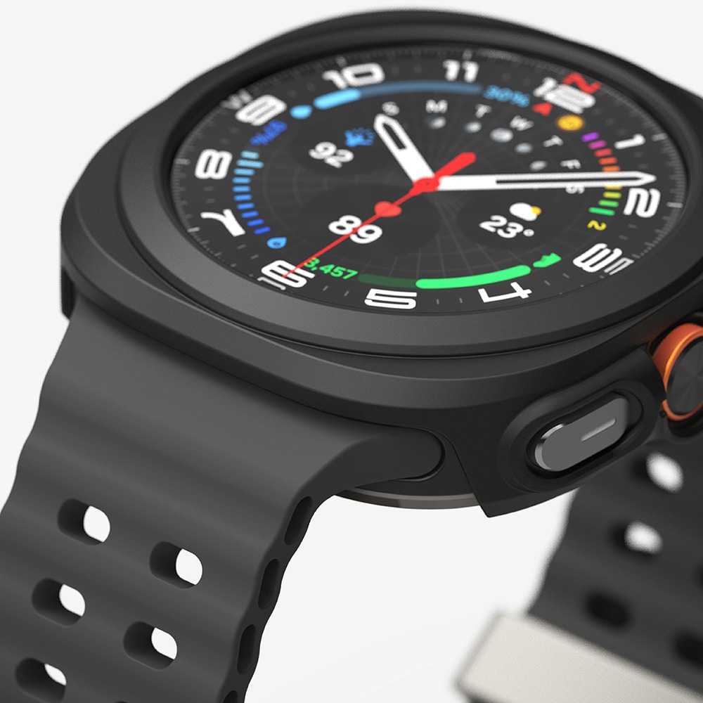 Ringke - Slim + Προστατευτικό Οθόνης - Samsung Galaxy Watch Ultra 47mm - Ματ Μαύρο - Image 3
