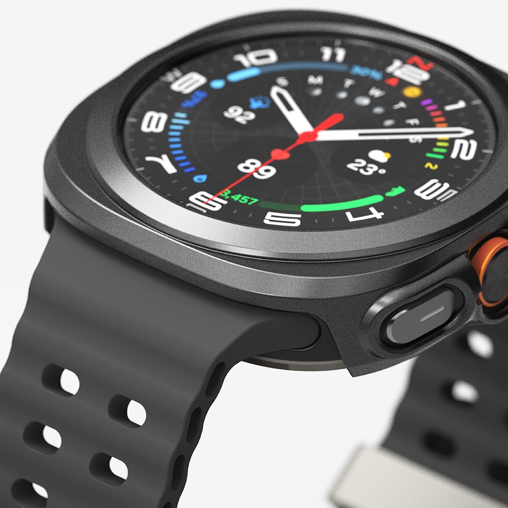 Ringke - Slim + Προστατευτικό Οθόνης - Samsung Galaxy Watch Ultra 47mm - Τιτάνιο Μαύρο - Image 3
