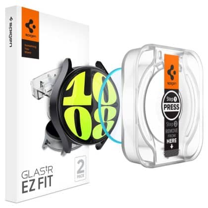 Spigen - Glas.tR EZ Fit (2 πακέτο) - Samsung Galaxy Watch7 44mm - Διαφανές