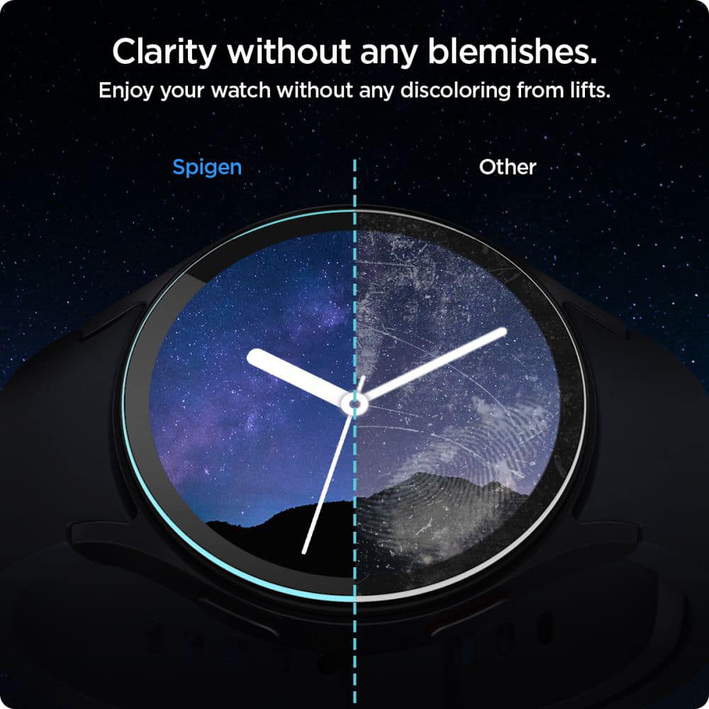 Spigen - Glas.tR EZ Fit (2 πακέτο) - Samsung Galaxy Watch7 40mm - Διαφανές - Image 7