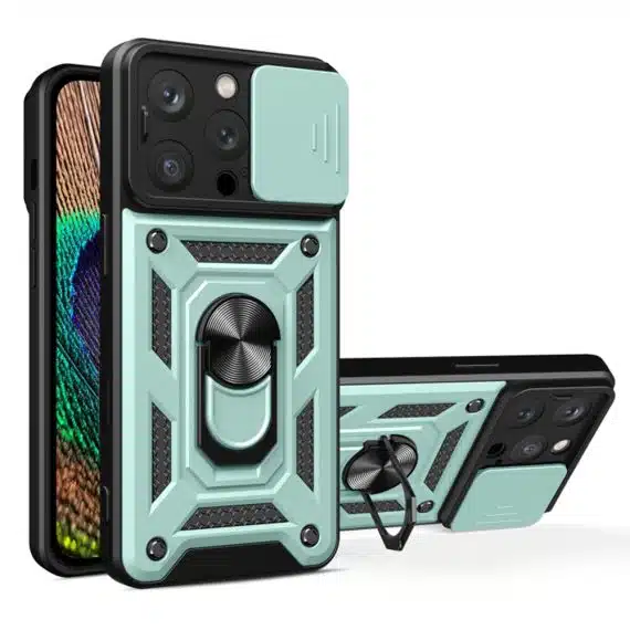 Techsuit CamShield Series - θήκη για Apple iPhone 16 Pro - Πράσινο