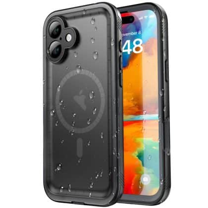 ShellBox - Αδιάβροχη Θήκη IP68 - iPhone 16 - Μαύρη