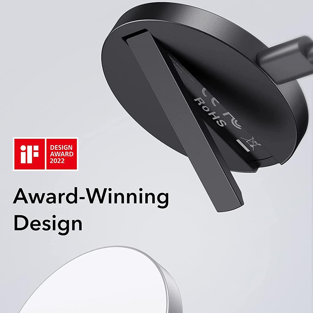 ESR - Ασύρματος Φορτιστής HaloLock - Συμβατός με MagSafe, με Στήριγμα - Λευκός - Image 4