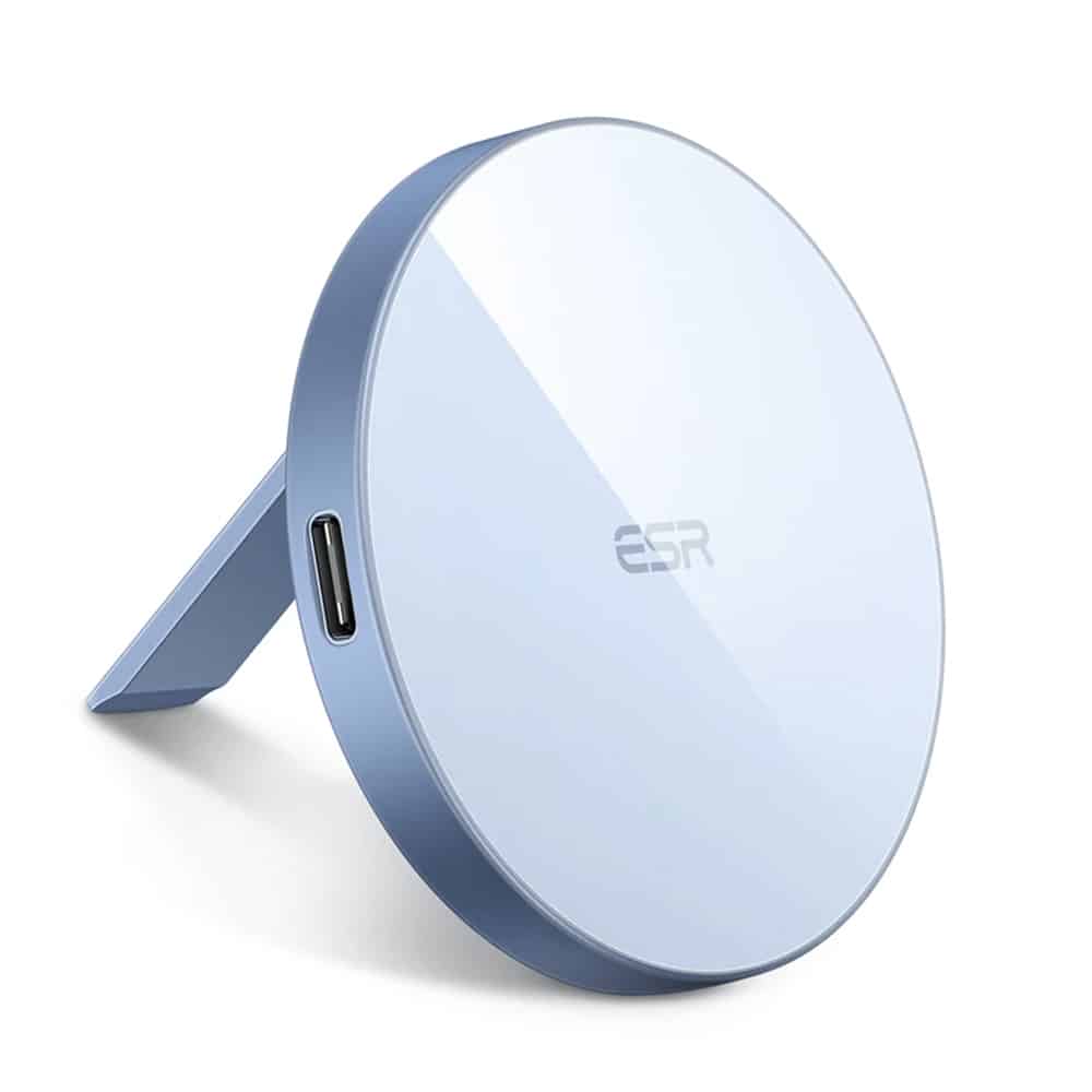 ESR - Ασύρματος Φορτιστής HaloLock - Συμβατός με MagSafe, με Στήριγμα - Σιέρα Μπλε - Image 2