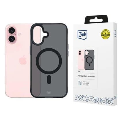 3MK Smoke MagCase - θήκη για Apple iPhone 16 - Διάφανο