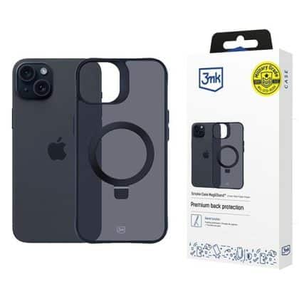 3MK Smoke Case Mag&Stand - θήκη για Apple iPhone 15 Plus - Διάφανο