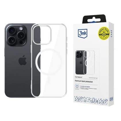 3MK Clear MagCase - θήκη για Apple iPhone 16 Pro Max - Διάφανο