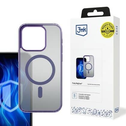3MK Frosty MagCase - θήκη για Apple iPhone 16 Pro Max - Μωβ