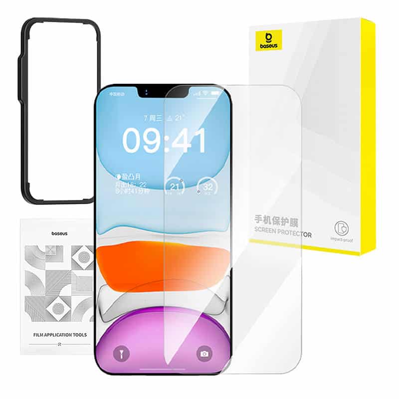 Baseus Γυαλί Tempered HD για iP 11Pro/X/XS + Σετ Καθαρισμού και EasyStick - Image 5