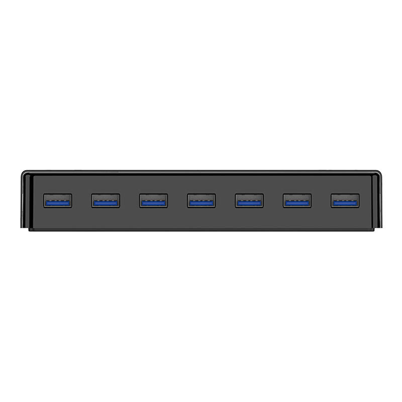 Orico Hub 7xUSB 3.0 (μαύρος) - Image 2