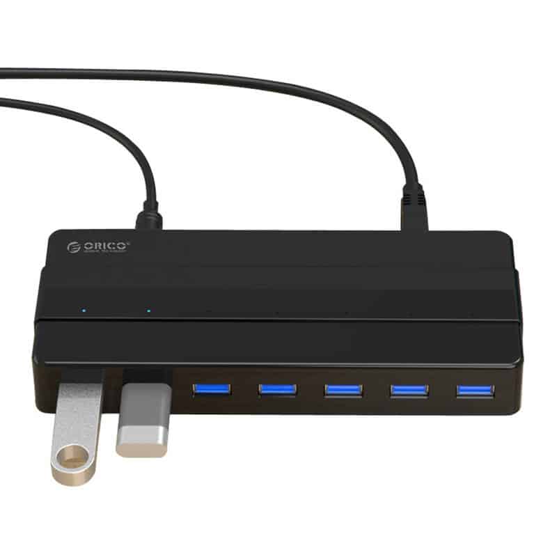 Orico Hub 7xUSB 3.0 (μαύρος) - Image 3