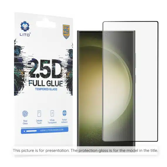 Lito - 2.5D FullGlue Γυαλί - Samsung Galaxy A16 - Μαύρο