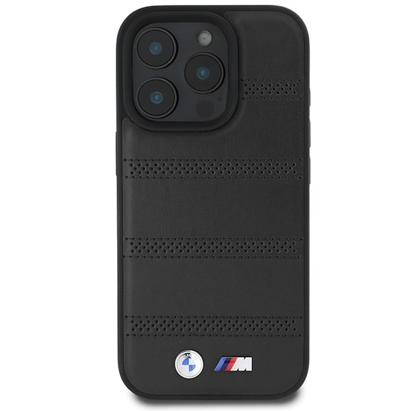 BMW M Perforated And Stitched Line MagSafe - θήκη για Apple iPhone 16 Pro - Μαύρο - Image 3