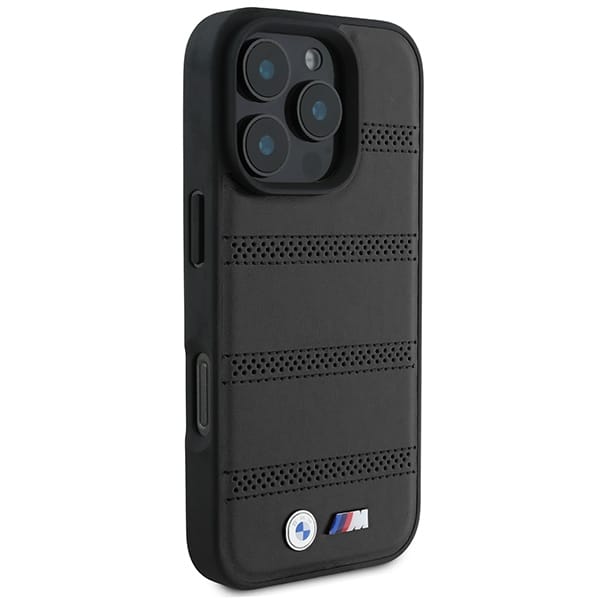 BMW M Perforated And Stitched Line MagSafe - θήκη για Apple iPhone 16 Pro - Μαύρο - Image 4