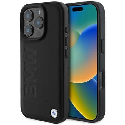 BMW BMHMP16LSLLBK - θήκη για Apple iPhone 16 Pro - Μαύρο