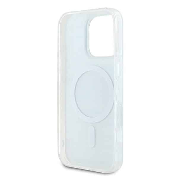 DKNY Repeat Texture Pattern With Stripe - θήκη για Apple iPhone 16 Pro - Μαύρο - Image 7