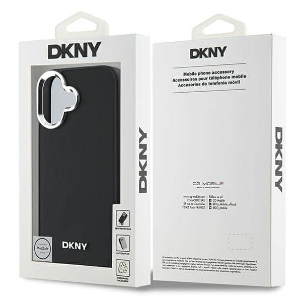 DKNY DKNY Απλό Ασημένιο Λογότυπο MagSafe - θήκη για Apple iPhone 16 - Μαύρο - Image 8