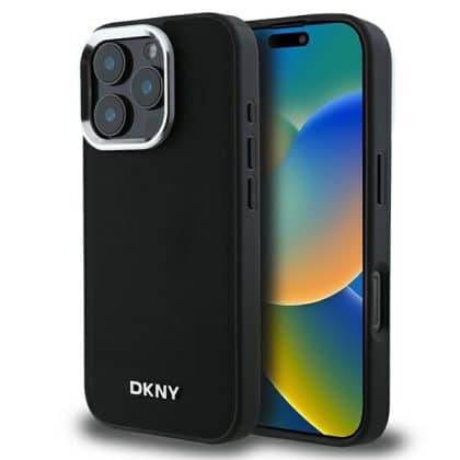 DKNY Liquid Silicone - θήκη για Apple iPhone 16 Pro - Μαύρο