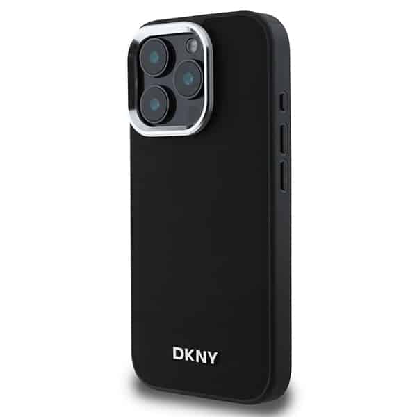 DKNY Liquid Silicone - θήκη για Apple iPhone 16 Pro - Μαύρο - Image 2