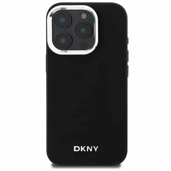 DKNY Liquid Silicone - θήκη για Apple iPhone 16 Pro - Μαύρο - Image 3
