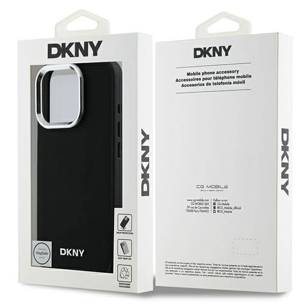 DKNY Liquid Silicone - θήκη για Apple iPhone 16 Pro - Μαύρο - Image 8