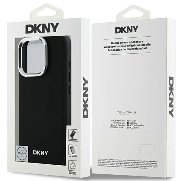DKNY DKNY Απλό Ασημί λογότυπο MagSafe - θήκη για Apple iPhone 16 Pro Max - Μαύρο - Image 8