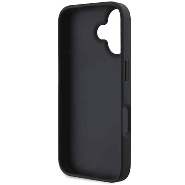DKNY Checkered Pattern & Printed Stripes - θήκη για Apple iPhone 16 - Μαύρο - Image 7