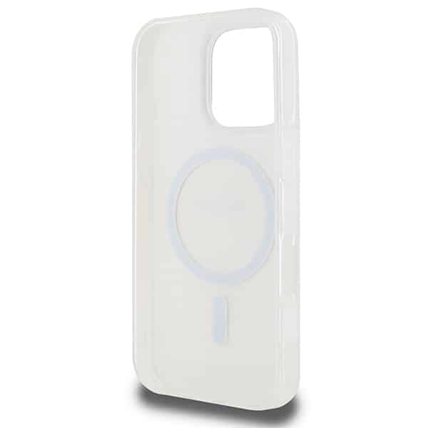 DKNY Repeat Texture Pattern With Stripe - θήκη για Apple iPhone 16 Pro - Ροζ - Image 7