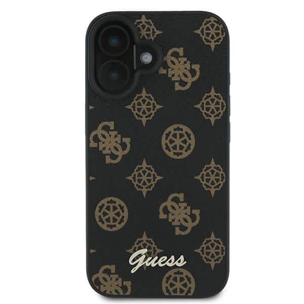 Guess Peony Script MagSafe - θήκη για Apple iPhone 16 Plus - Μαύρο - Image 3