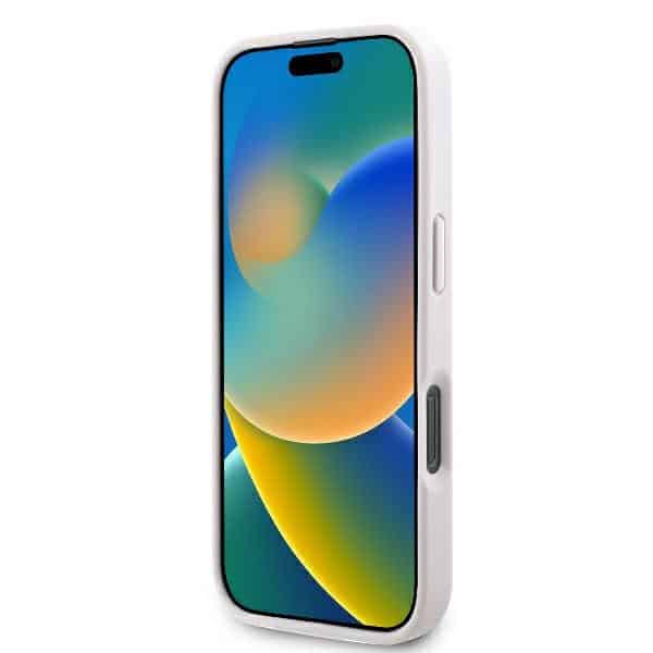 Guess 4G Triangle Strass - θήκη για Apple iPhone 16 Pro Max - Ροζ - Image 5